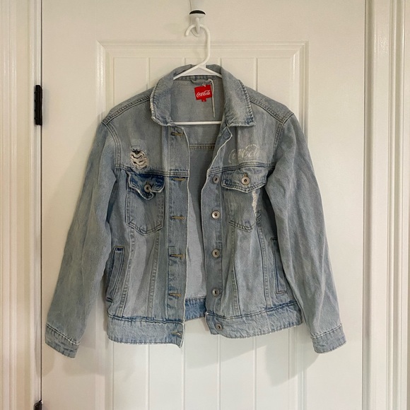 Coca Cola Jean Jacket - Picture 1 of 2
